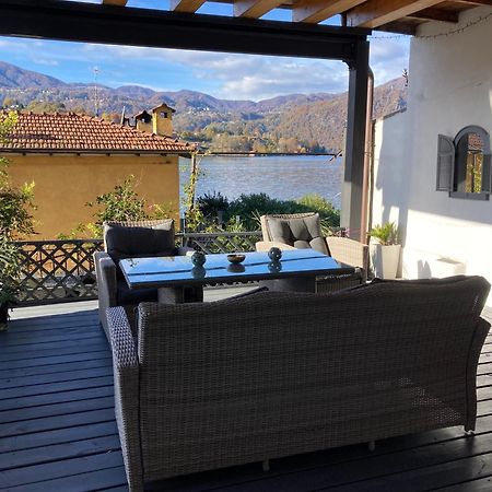 Bellissima Macie Apartment Miasino Bagian luar foto