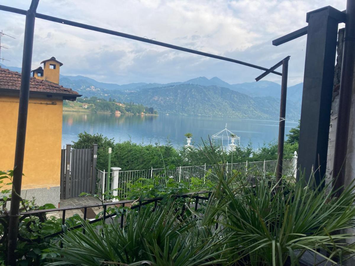 Bellissima Macie Apartment Miasino Bagian luar foto