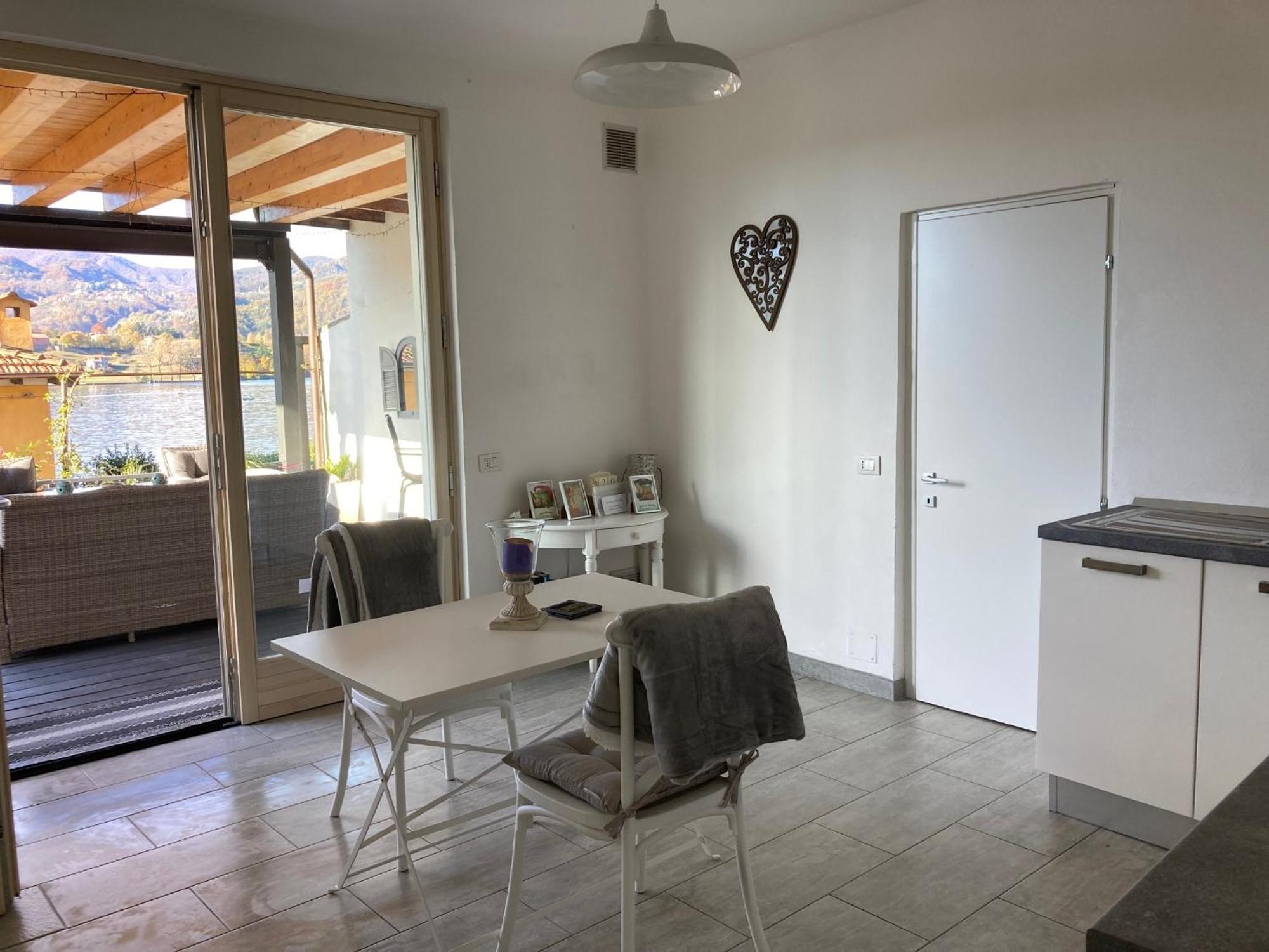 Bellissima Macie Apartment Miasino Bagian luar foto