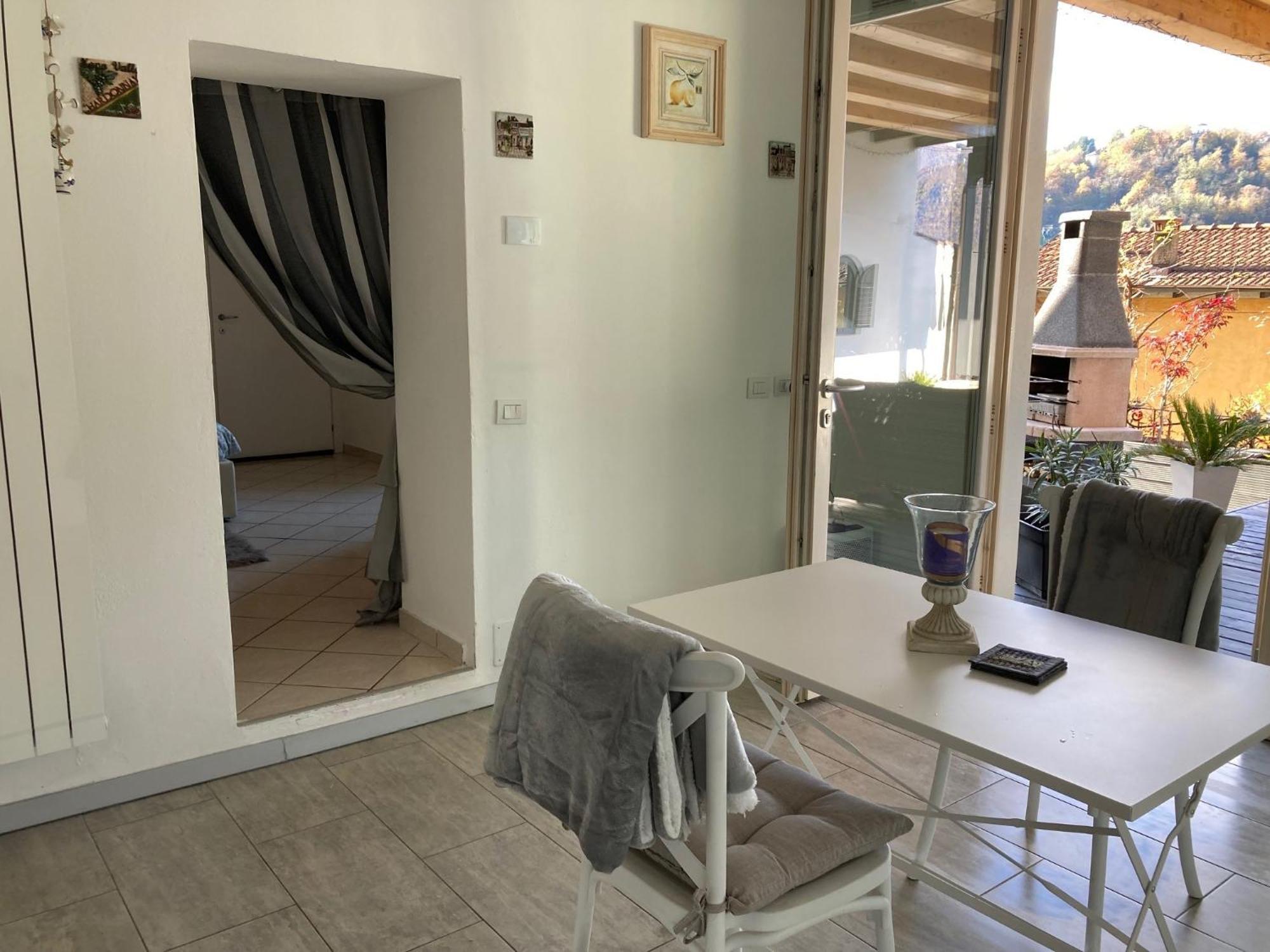 Bellissima Macie Apartment Miasino Bagian luar foto